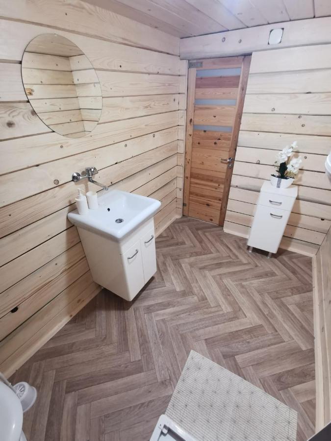 Domek Drewniany Szafran Witów Eksteriør bilde